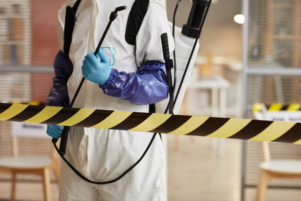 Professional Trauma Scene Cleanup technician working in Shelby, OH